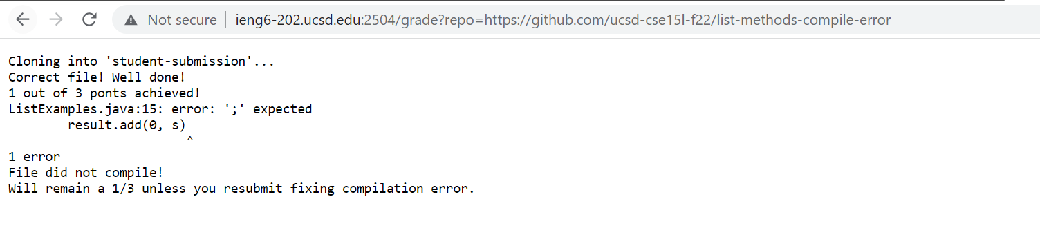 CompileError